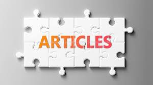My Articles